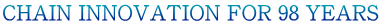 CHAIN INNOVATION FOR 97 YEARS